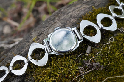 Hodinky PRIM 17 JEWELS dámské s kovovým tahem (SE122)
