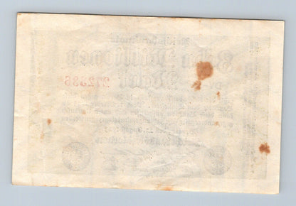 Bankovka Nemecko 10000000 Mark 1923 DV 55 272336 (B0102)