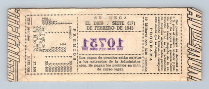 Los Uruguay 10.50 Pesos 1945 10751 (B0112)