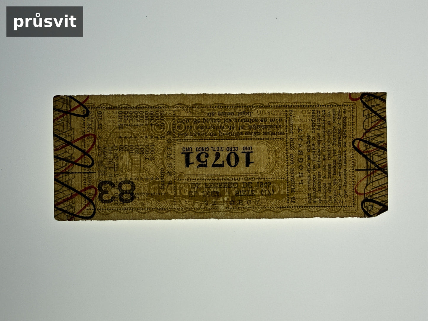 Los Uruguay 10.50 Pesos 1945 10751 (B0112)