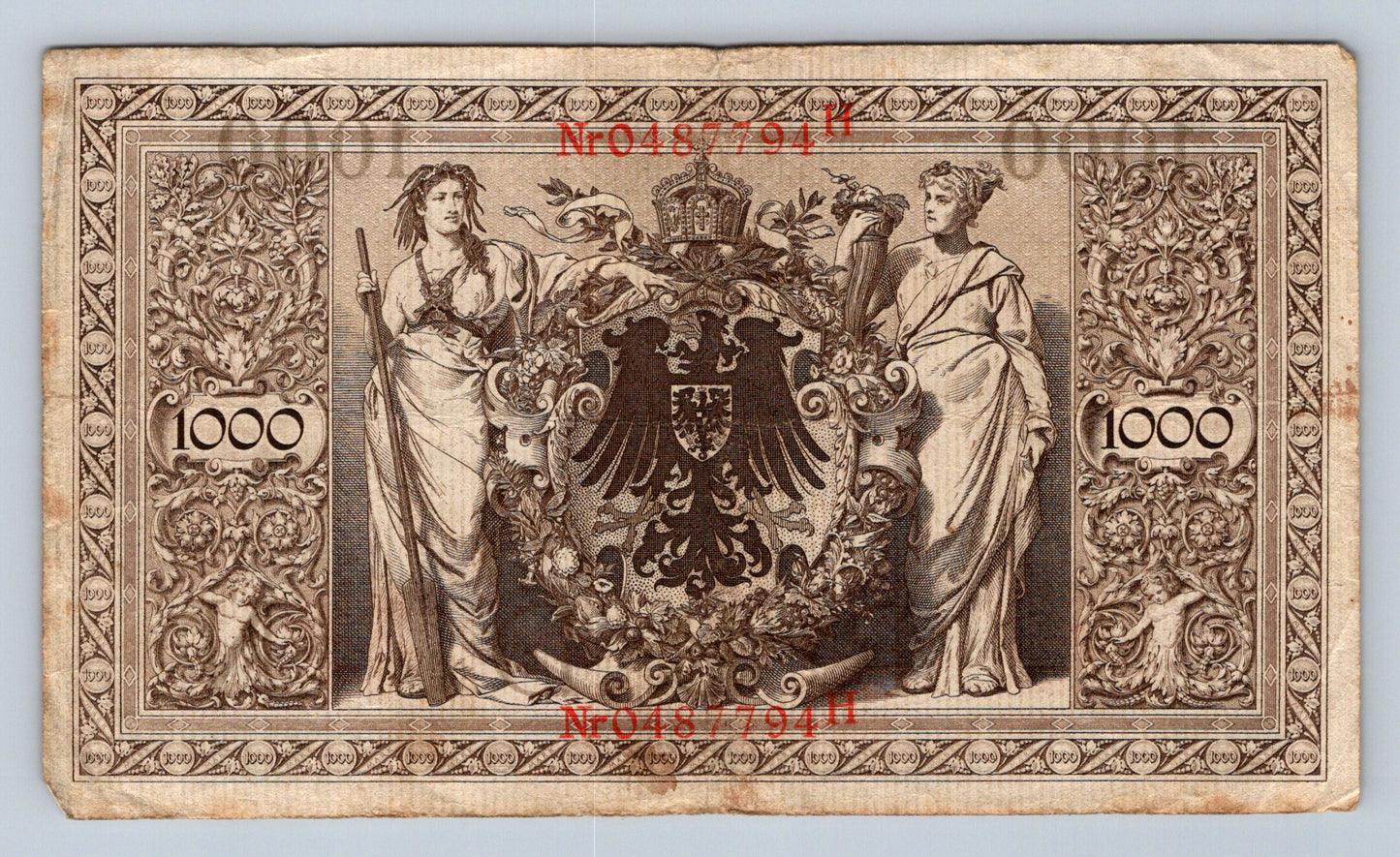 Bankovka Nemecko 1000 Mark 1910 0487794H (B0116)