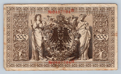 Bankovka Nemecko 1000 Mark 1910 0487794H (B0116)