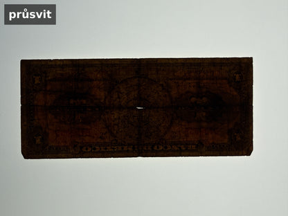 Bankovka Mexiko 1 Peso 1925 AC D426922 (B0135)