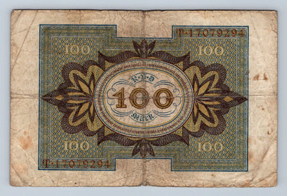 Bankovka Nemecko 100 Mark 1920 T T17079294 (B0138)