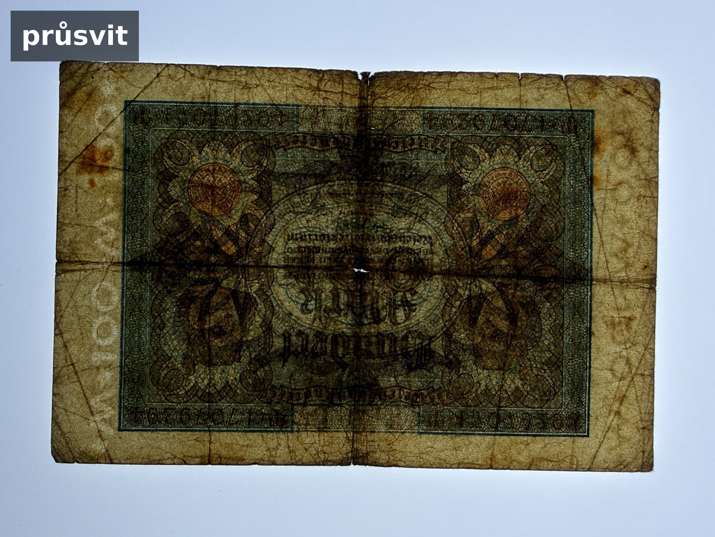 Bankovka Nemecko 100 Mark 1920 T T17079294 (B0138)