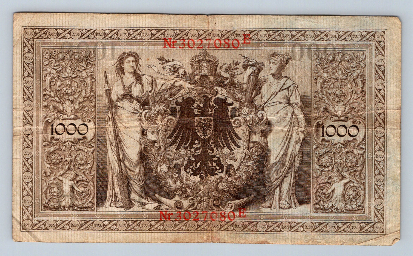 Bankovka Nemecko 1000 Mark 1910 E 3027080 (B0168)