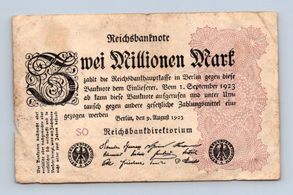 Bankovka Německo 2000000 Mark 1923 (B0175)