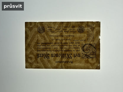 Bankovka Německo 2000000 Mark 1923 (B0175)