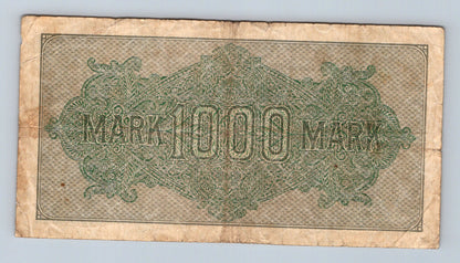 Bankovka Nemecko 1000 Mark 1922 X 609151 (B0177)
