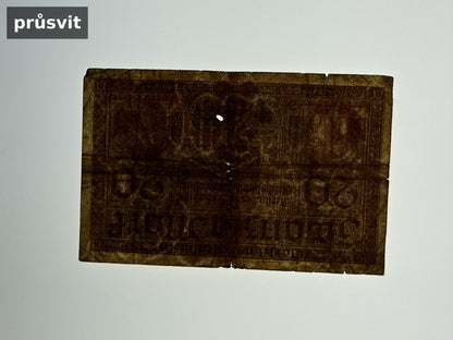 Bankovka Nemecko 20 Mark 1918 G 4890494 (B0179)