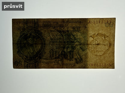 Bankovka Nemecko 50 Reichsmark 1933 Y 7717745 (B0198)