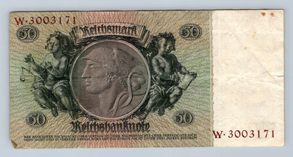 Bankovka Nemecko 50 Reichsmark 1933 W.3003171 (B0200)