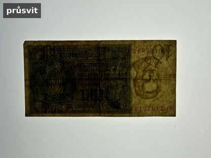 Bankovka Nemecko 10 Reichsmark 1929 E J·24826195 (B0202)