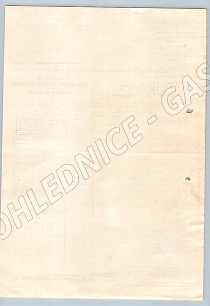 Stary Hospodářská obchodní společnost Benešov faktura 1931 (F140)