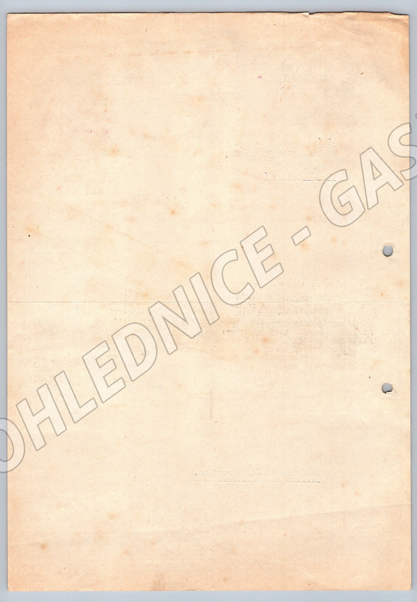 Stary ucet KVETA Tovarna na potraviny MESTEC KRALOVE 1944 (F148)
