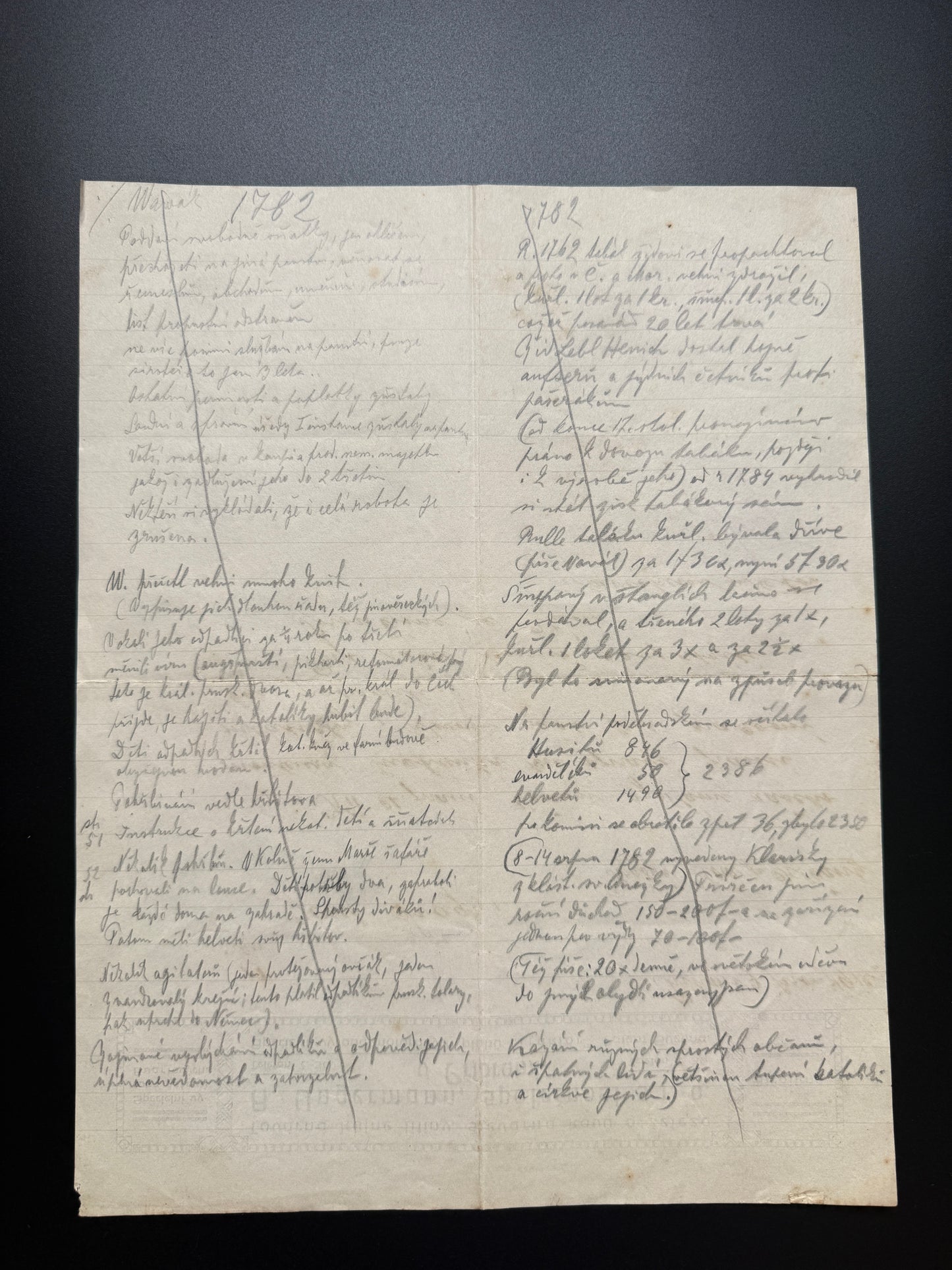 Stary firemni dopis A. Ungermann Pribram 1912 (F187)