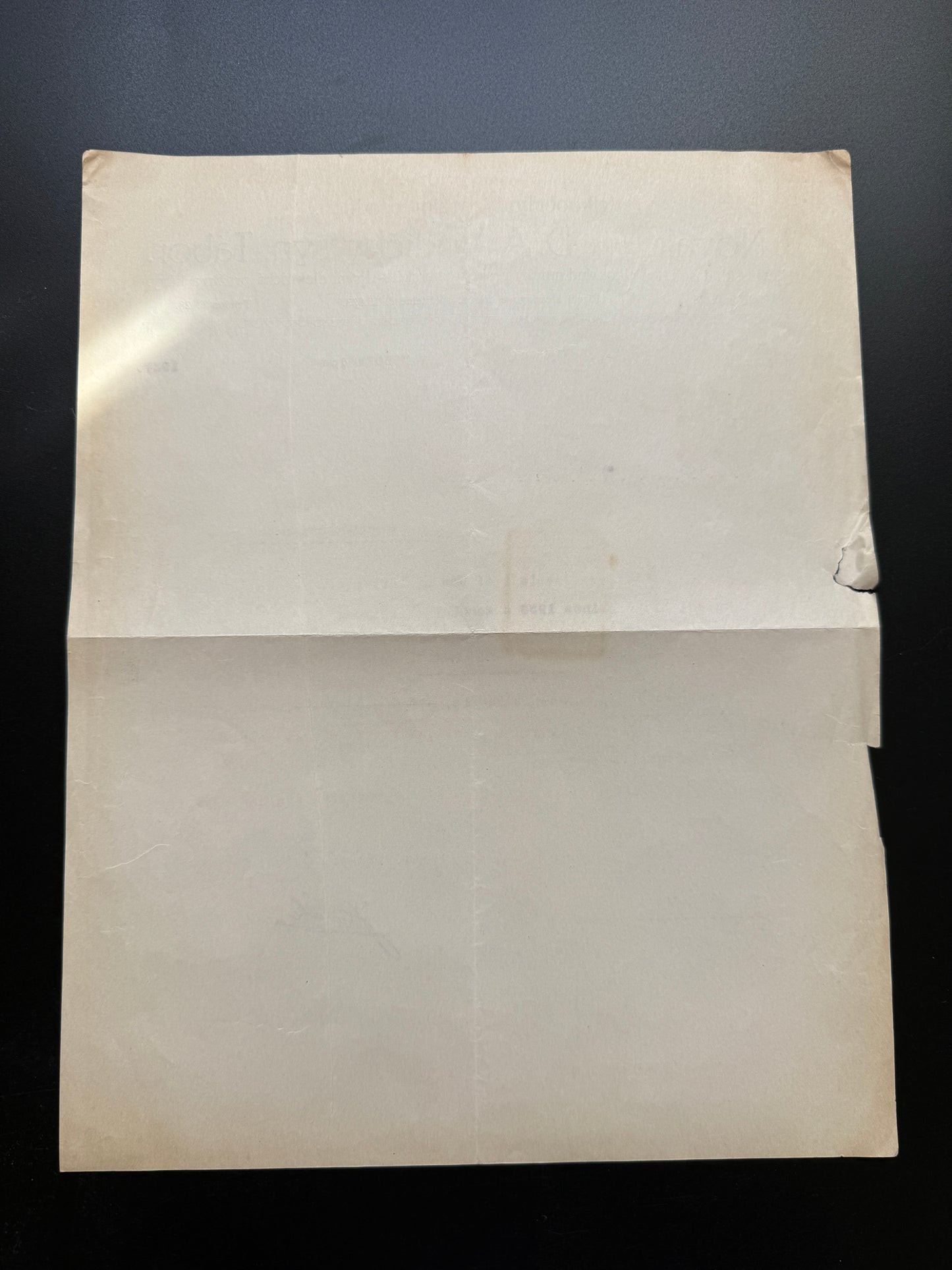 Stary dopis I. Novak, drive D. A. Vodicky syn, Tabor 1926 (F216)