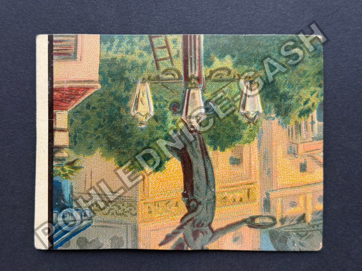 Stará fotografie Dům s lidmi v oknech a u dveří (BM26985)