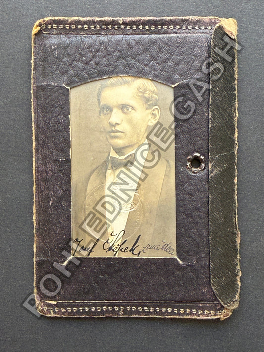 Starý legitimace Josef Chlápek student ČVUT (BM26988)