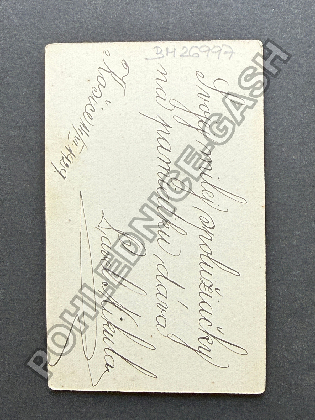 Stará fotografie Košice mladý muž v obleku 1929 (BM26997)