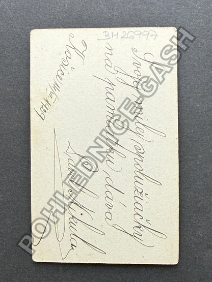 Stará fotografie Košice mladý muž v obleku 1929 (BM26997)