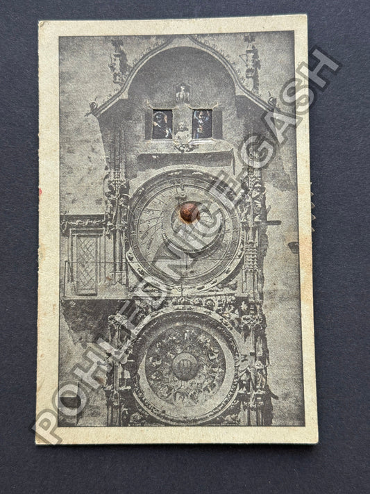 Pohlednice Staroměstský orloj Patent Rudolf Müller (BM27010)