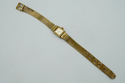 HODINKY GUB Glashütte Made in Germany zlatý tah (SE134)