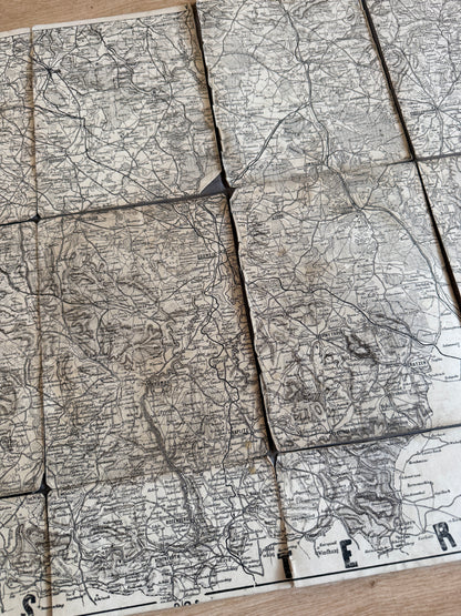 Stará mapa jižních Čech – České Budějovice Krumlov (BM177)