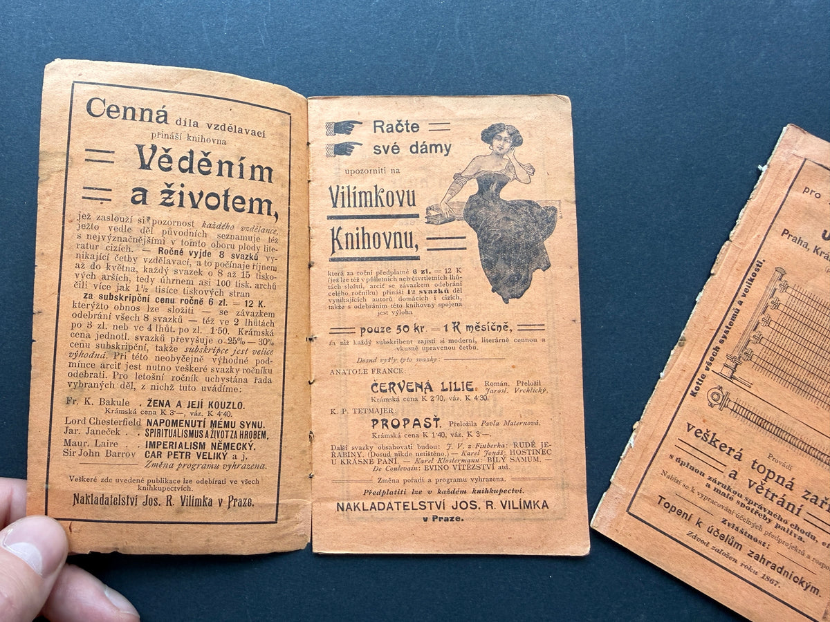Starý Katalogy B. Škarda Jan Štětka topení a větrání (BM185)