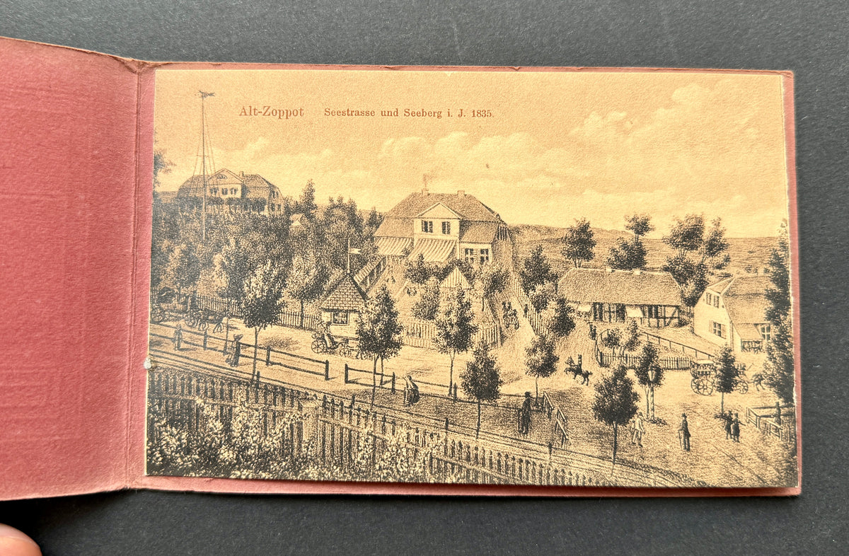 pohlednice Alt-Zoppot 10 Ansichten pouze jedna! (BM194)