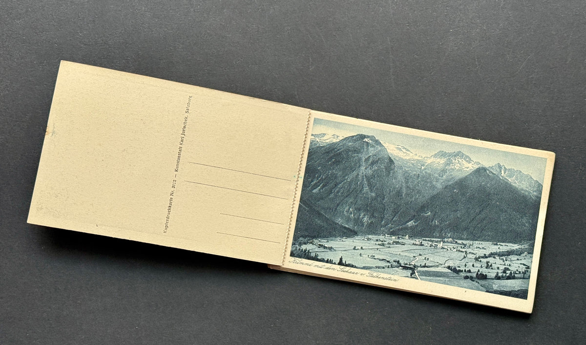 Fotografie Krimml 1076m s vodopády Rakousko (BM197)