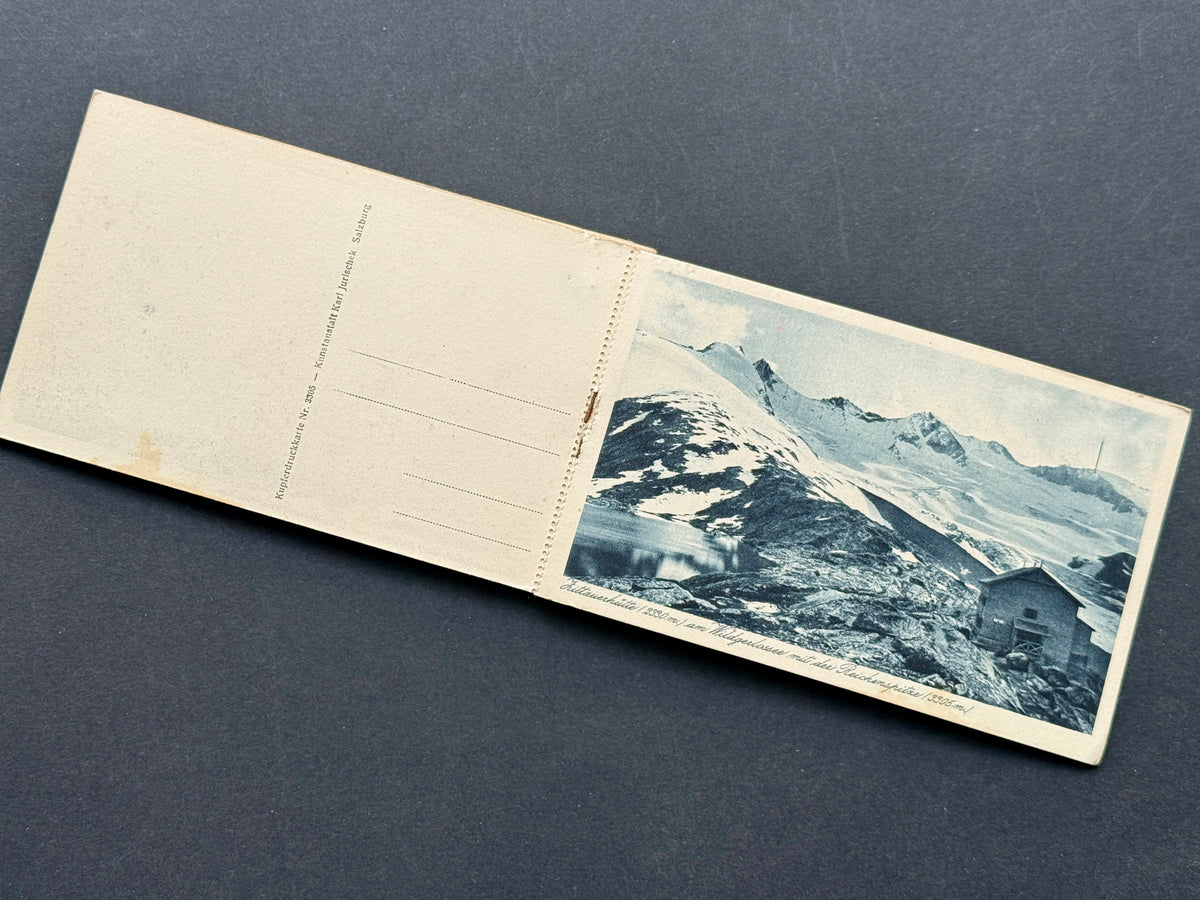 Fotografie Krimml 1076m s vodopády Rakousko (BM197)