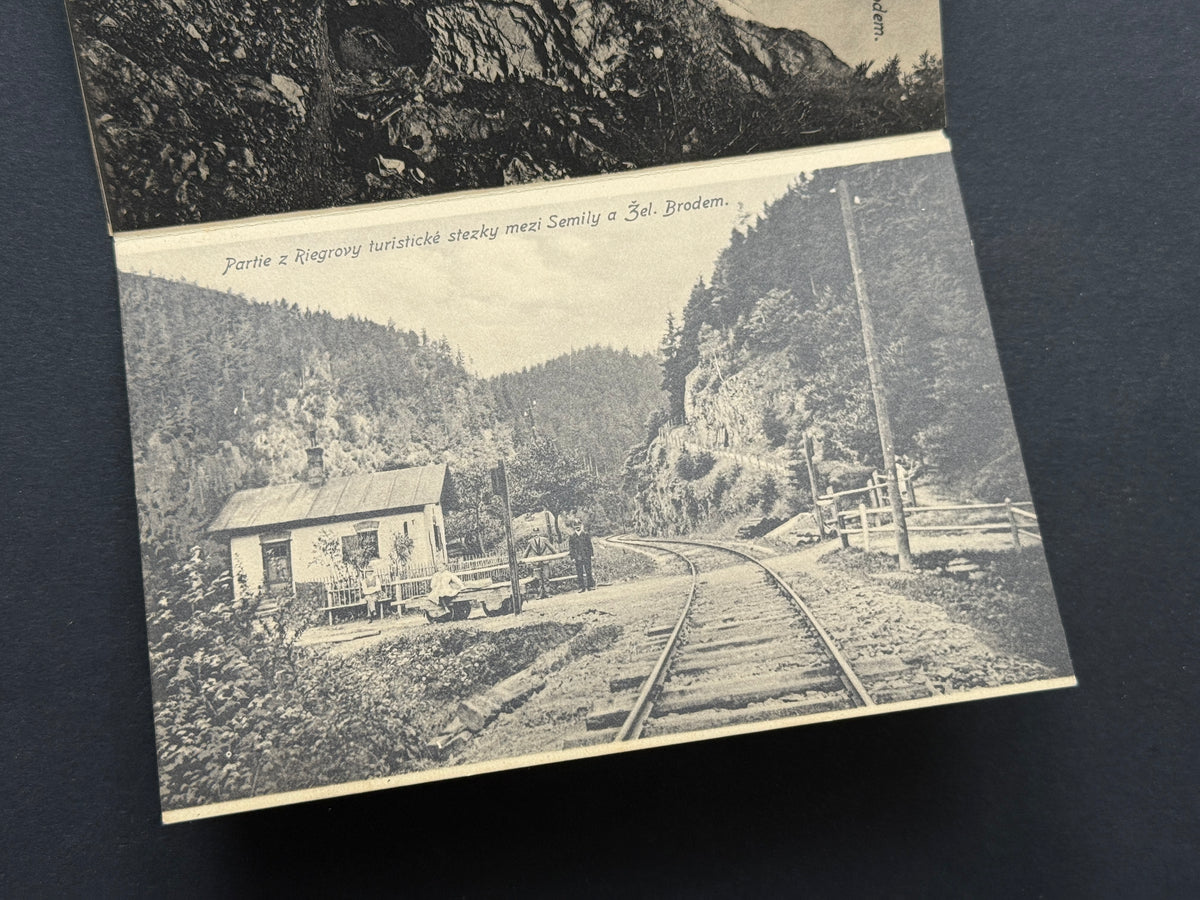 Leporelo Riegerova stezka Semily Železný Brod (BM200)