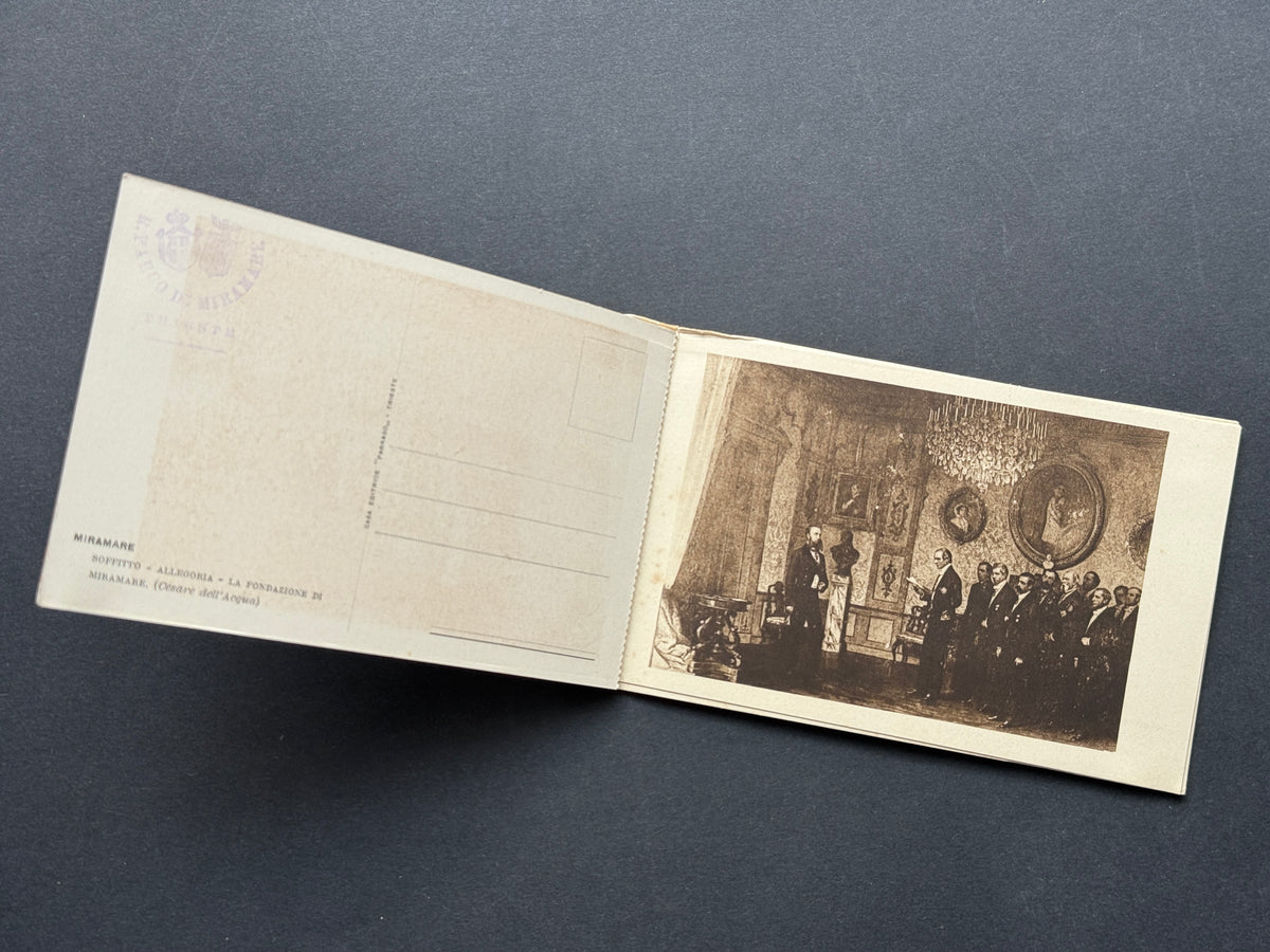 Sběratelské fotografie Miramare Alegoria La Fondazione (BM201)