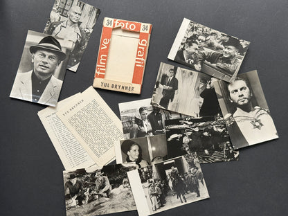 Stará fotografie Soubor fotografií a textů Yul Brynner (BM203)