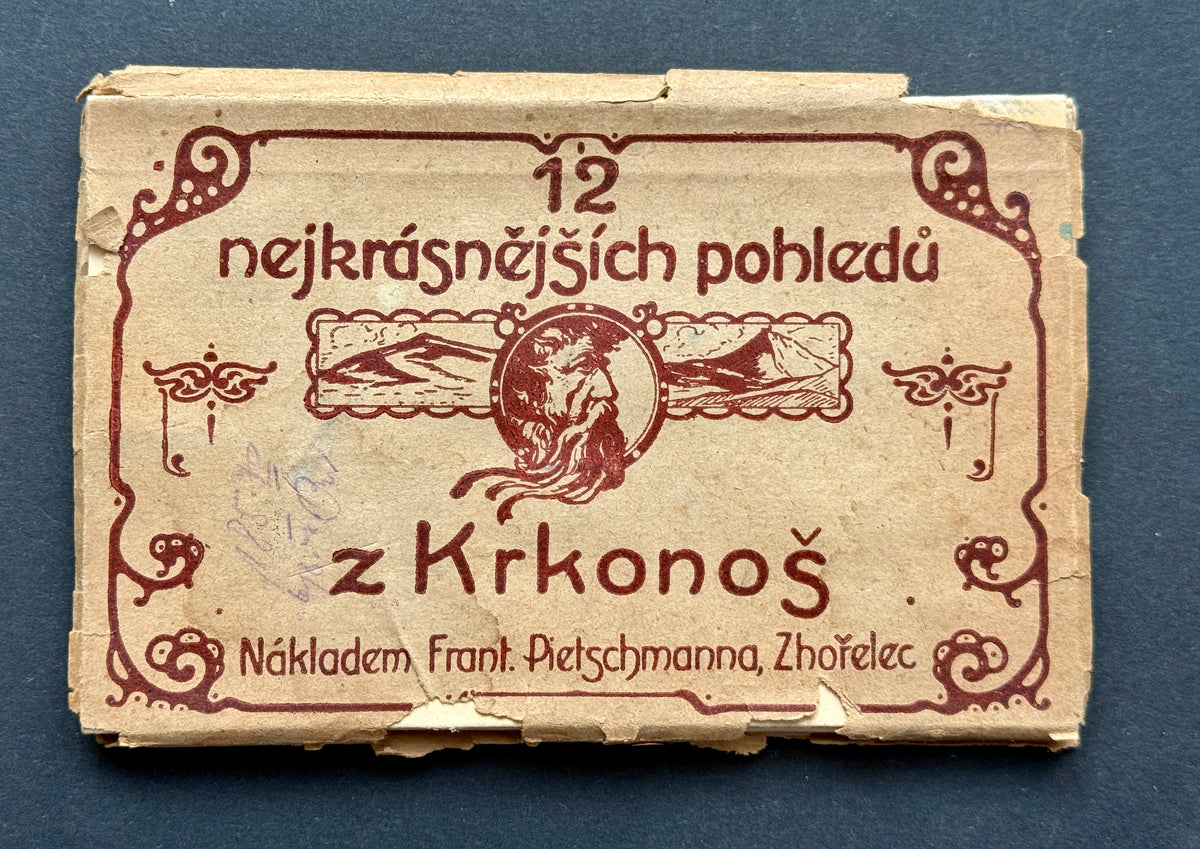 Pohlednice soubor 12 nejkrásnějších pohledů z Krkonoš (BM207)