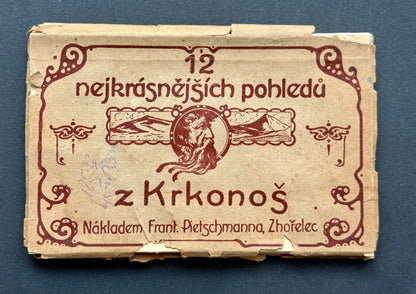 Pohlednice soubor 12 nejkrásnějších pohledů z Krkonoš (BM207)