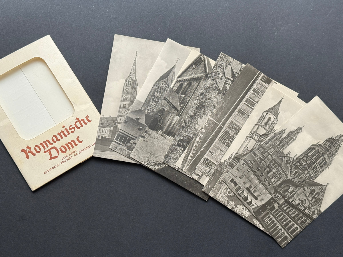 Stará fotografie Sada fotografií Romanische Dome Johannes Rau (BM208)