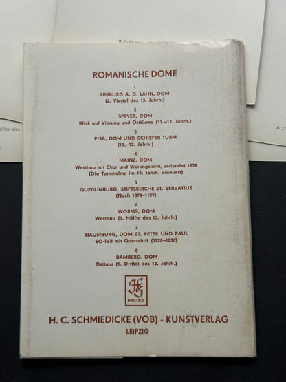Stará fotografie Sada fotografií Romanische Dome Johannes Rau (BM208)