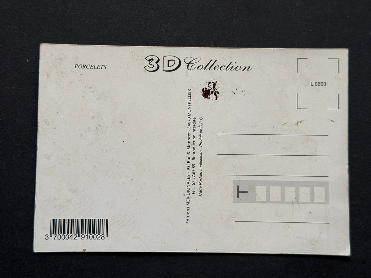 Pohlednice 3D Collection prasátka v chlívku (BM210)