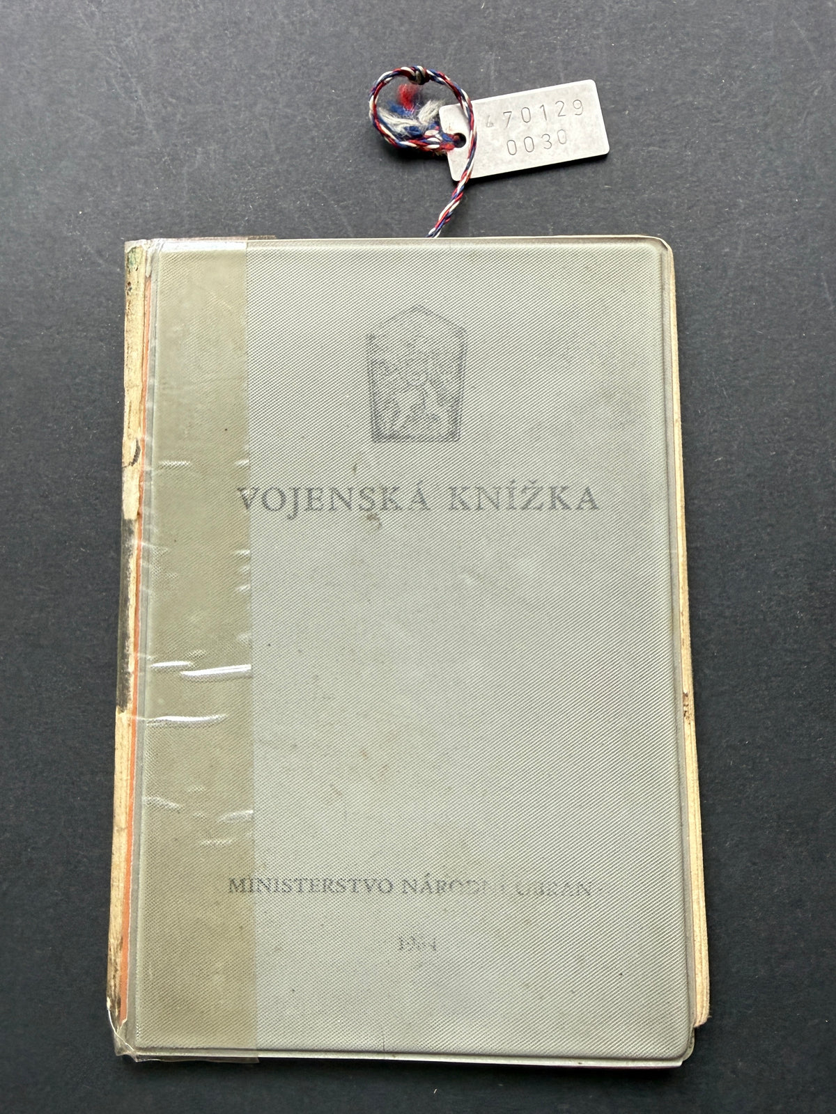 Starý Vojenská knížka Ministerstvo národní obrany 1964 (BM222)