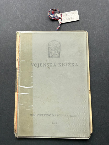 Starý Vojenská knížka Ministerstvo národní obrany 1964 (BM222)