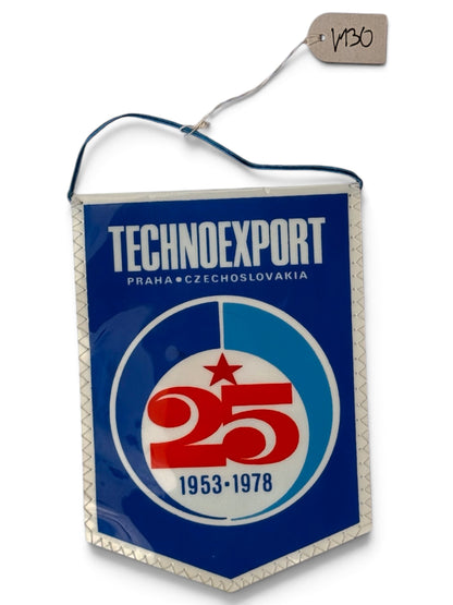 Vlaječka Technoexport Praha Československo 1953-1978 (V130)