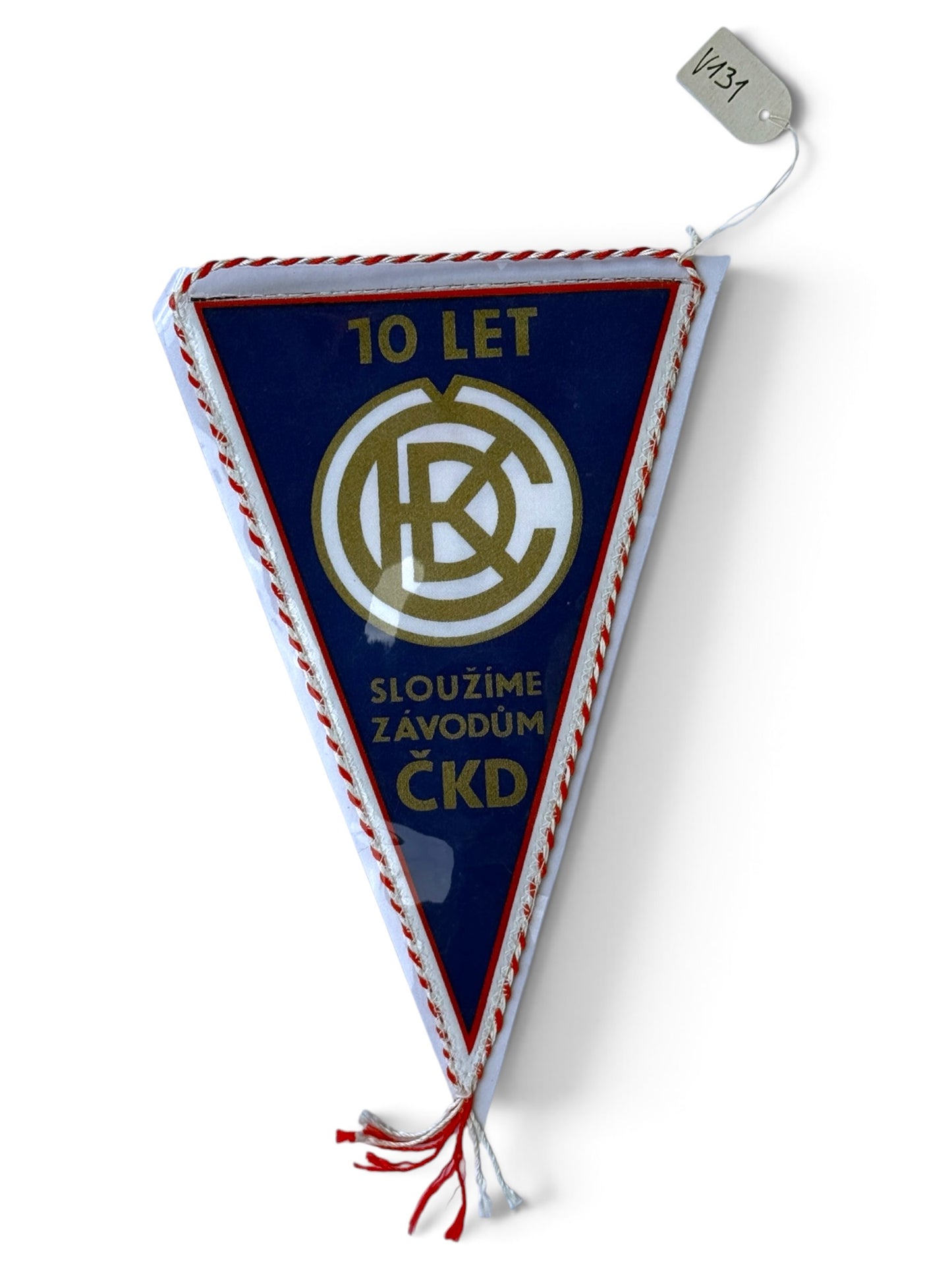 Vlaječka Závod zásobování ČKD Praha 10 let (V131)