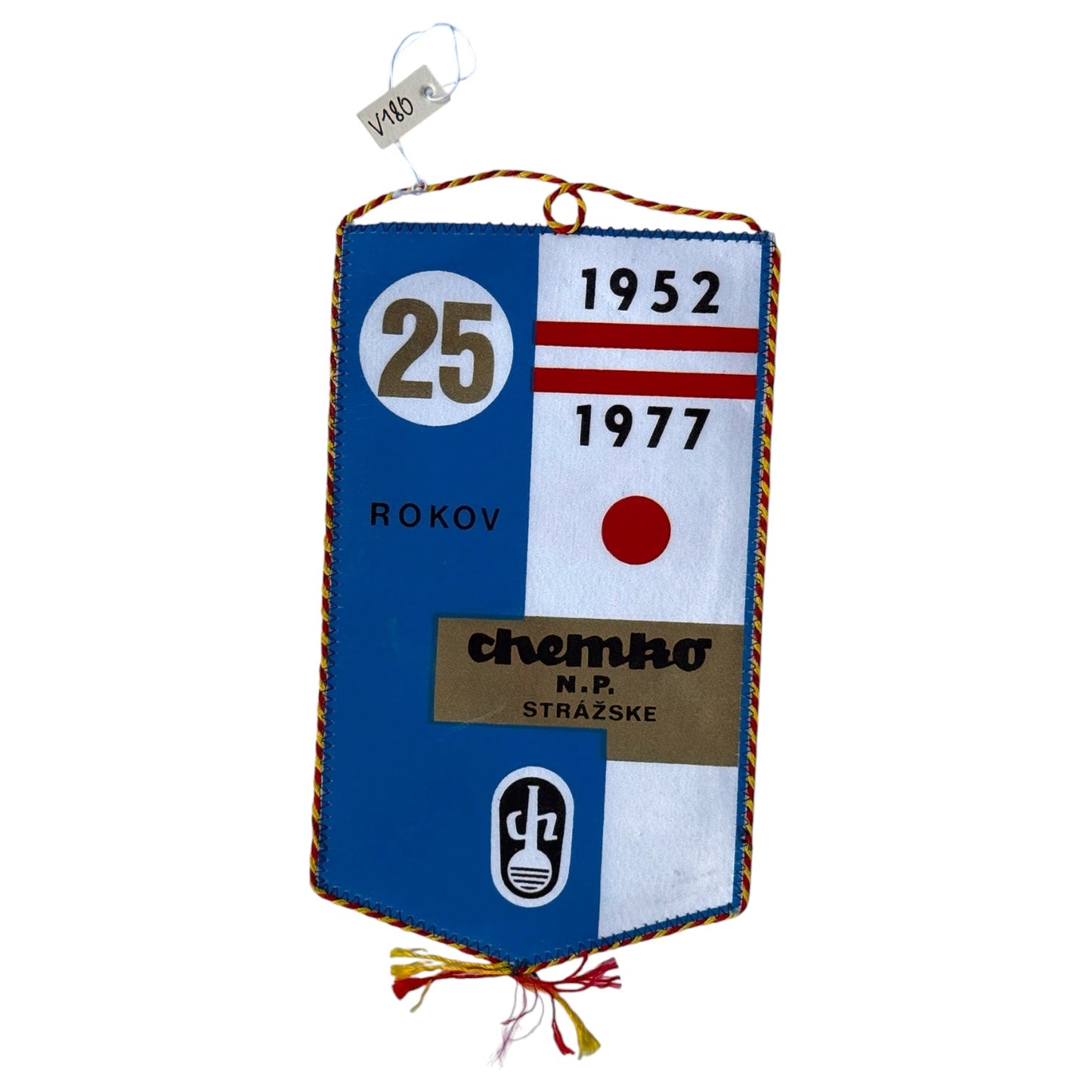 Vlaječka Chemko n.p. Strážske 25 let 1952-1977 (V180)
