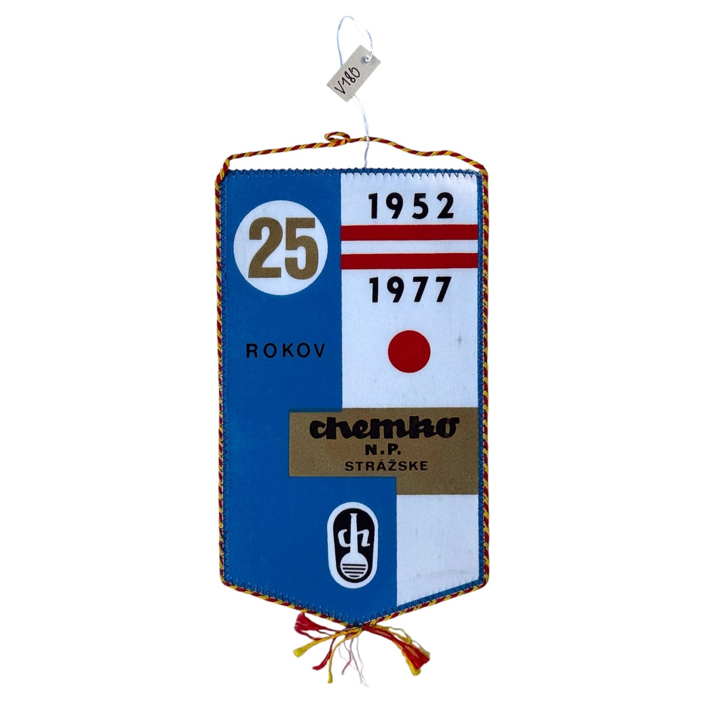 Vlaječka Chemko n.p. Strážske 25 let 1952-1977 (V180)
