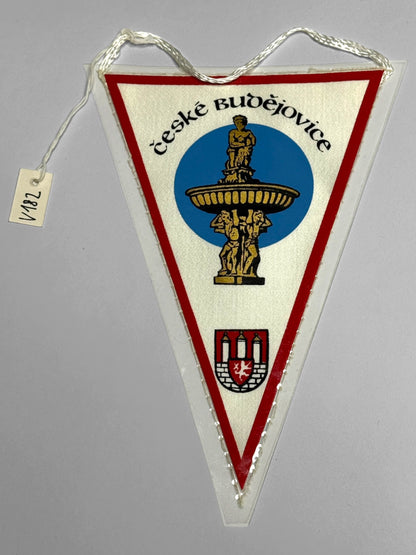 Vlaječka České Budějovice Samsonova kašna (V182)