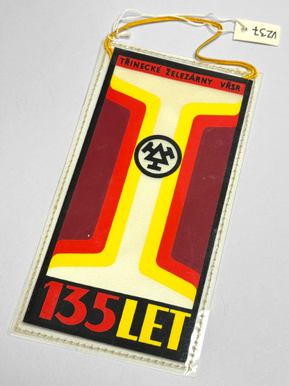Vlaječka Třinecké železárny VŘSR 135 let (V237)