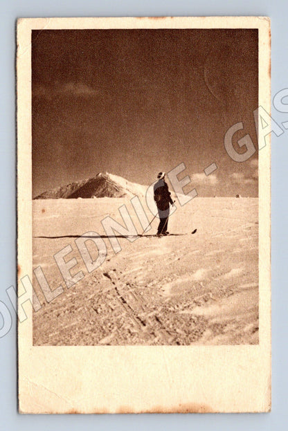 Pohlednice Horolezec na skále Novoroční (BM25278)