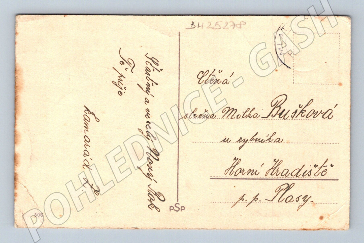 Pohlednice Horolezec na skále Novoroční (BM25278)
